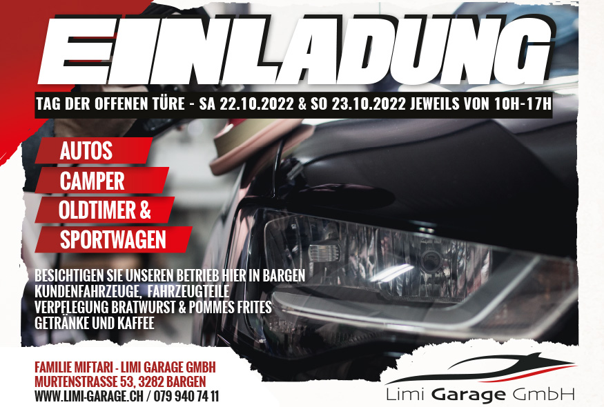 Tag der offenen Tuere Flyer